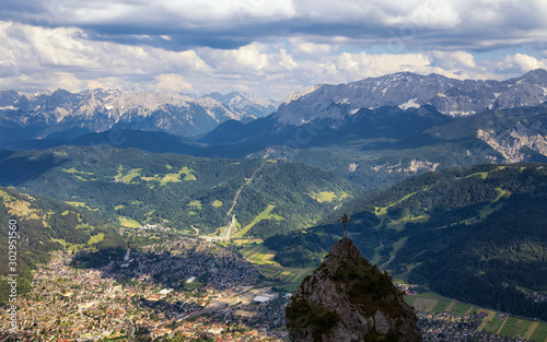Obraz na płótnie All around Garmisch