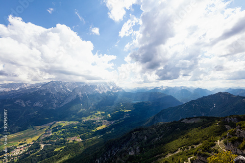 Obraz na płótnie All around Garmisch