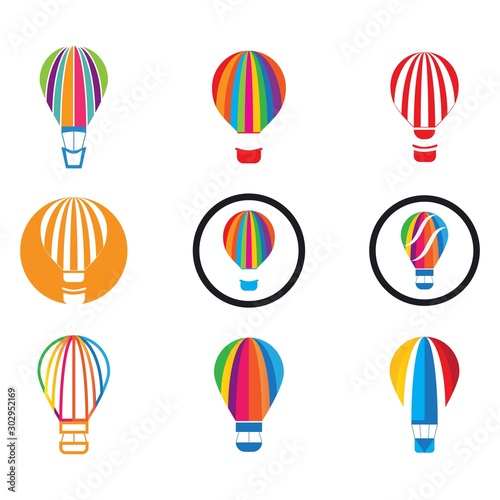 air balloon logo