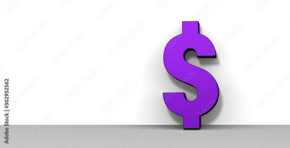 dollar symbol dollar sign purple 3d dollar symbol dollar sign purple 3d