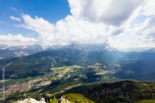 Obraz na płótnie All around Garmisch