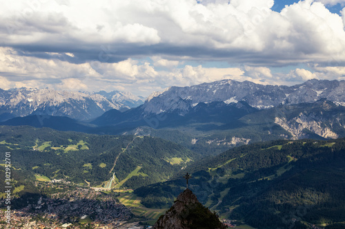 Obraz na płótnie All around Garmisch