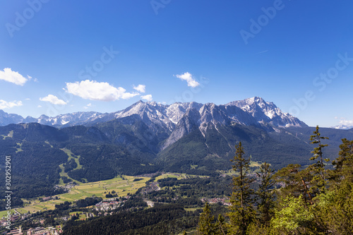 Obraz na płótnie All around Garmisch