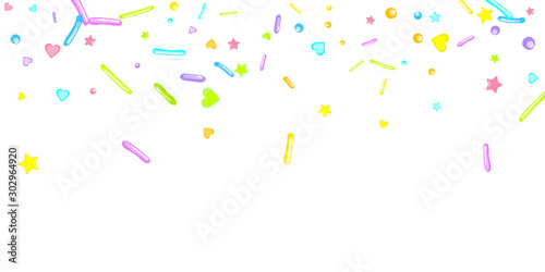 Sprinkles grainy. Cupcake dessert bakery confetti
