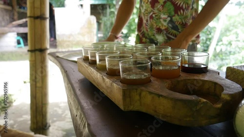 Balinese coffe tasting