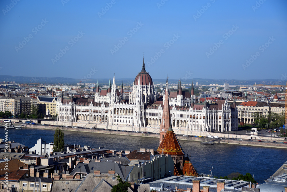 The Hungarian Parliament Building also known as the Parliament of Budapest after its location is the seat of the National Assembly of Hungary
