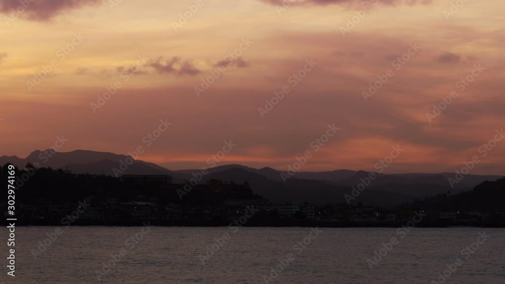 Sunset timelapse, Baracoa, Cuba Sunset timelapse, Baracoa, Cuba