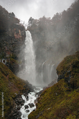 Kegon waterfall in Nikko, Japan