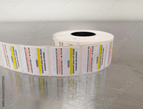 Sterilization Chemical Indicator Labels