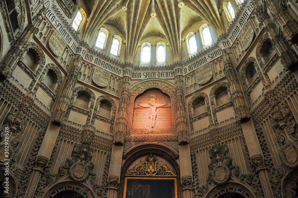 Fototapeta premium Interior of Murcia Cathedral, Spain