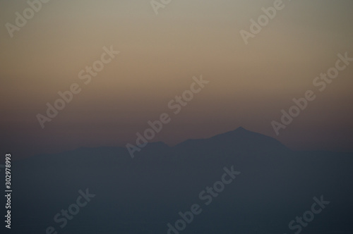 Tenerife Silhouette Sunset