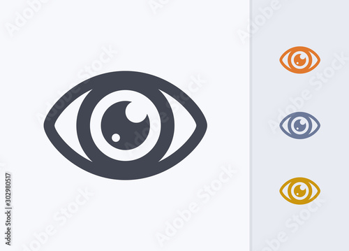 Eyeball - Pastel Stencyl Icons