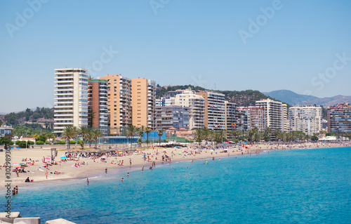 Panoramic view over the Malagueta beach on a clear day © Roberto Sorin