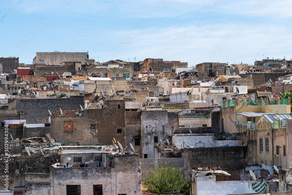 the panorama of Fes