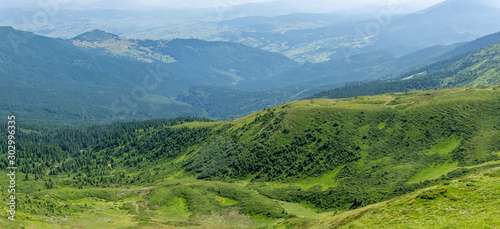 Picturesque nature of Ukrainian Carpathians © Aleh