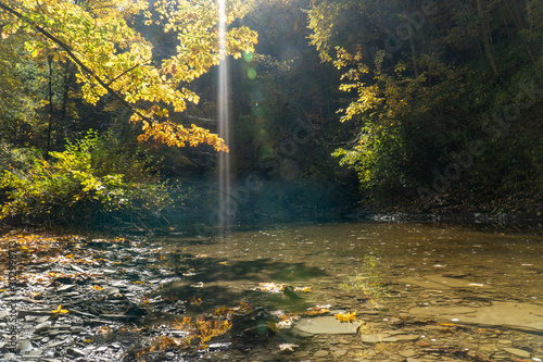 Autumn River in Pennsylvania