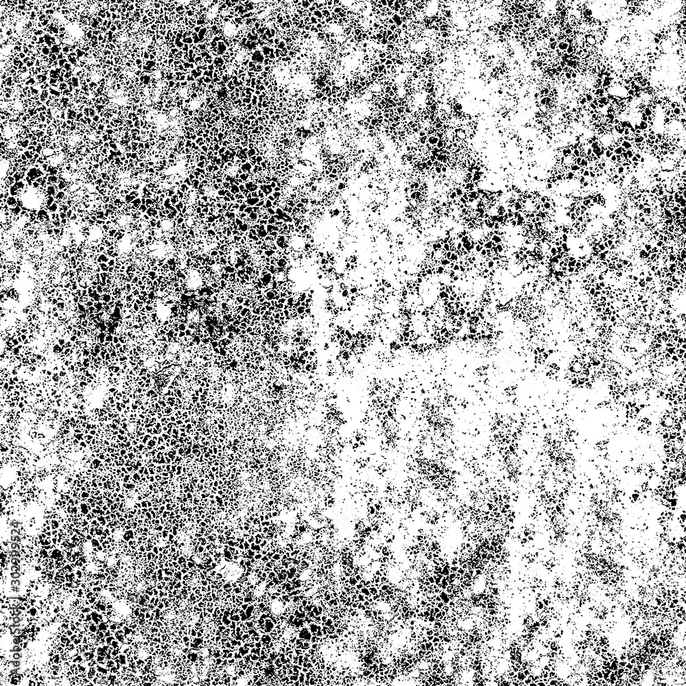 Grunge texture black and white. Vector background of scratches, chips, scuffs Grunge texture black and white. Vector background of scratches, chips, scuffs
