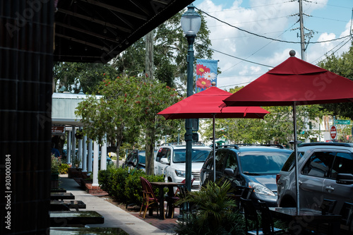 Street scenes in Mt. Dora central Florida.