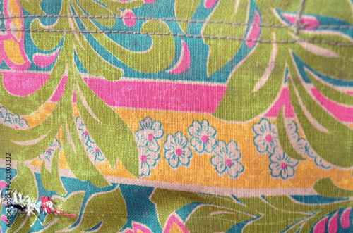 Colorful fabric cloth texture background © Александр Гичко
