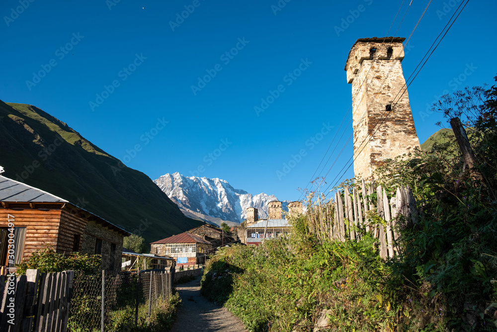 Φωτογραφία Ushguli Svaneti Georgia - the highest situated village in Europe