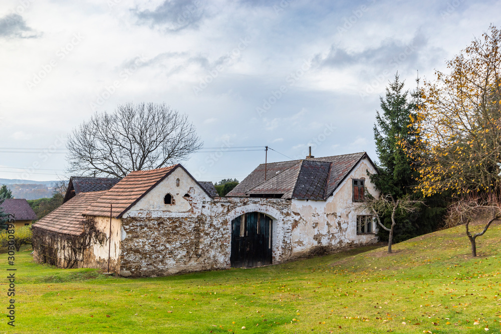 Old house in South Bohemia. Traditional house in Czech repubilic. Old house in South Bohemia. Traditional house in Czech repubilic.