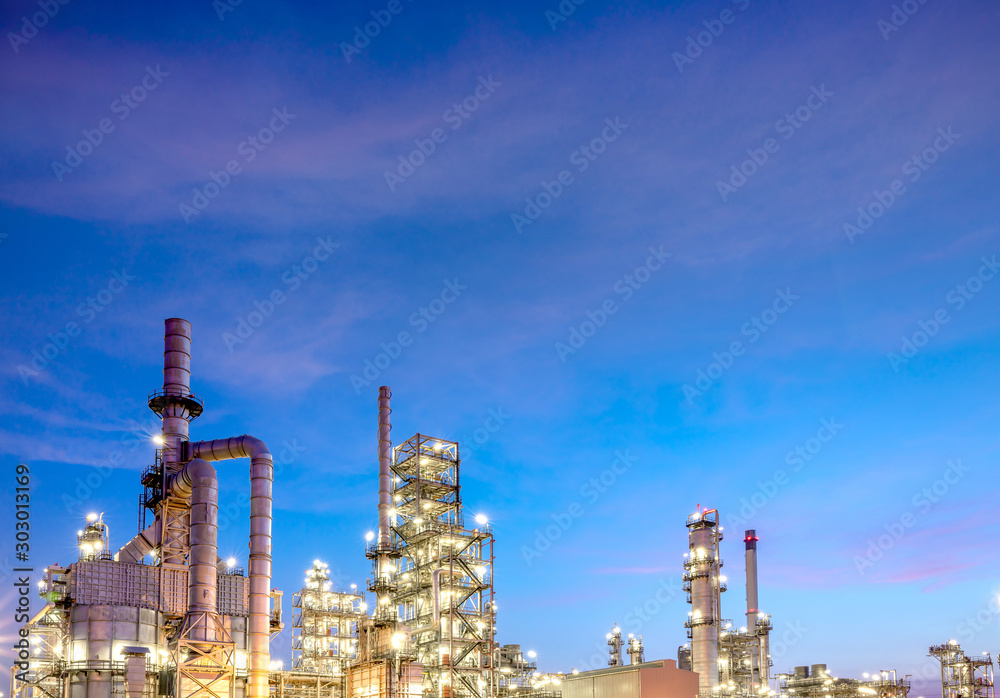 Industrial oil and gas refinery plant zone. -image Industrial oil and gas refinery plant zone. -image