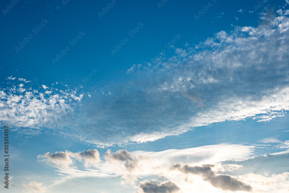 Evening sky with white clouds. Evening sky with black clouds. Evening sky with white clouds. Evening sky with black clouds.