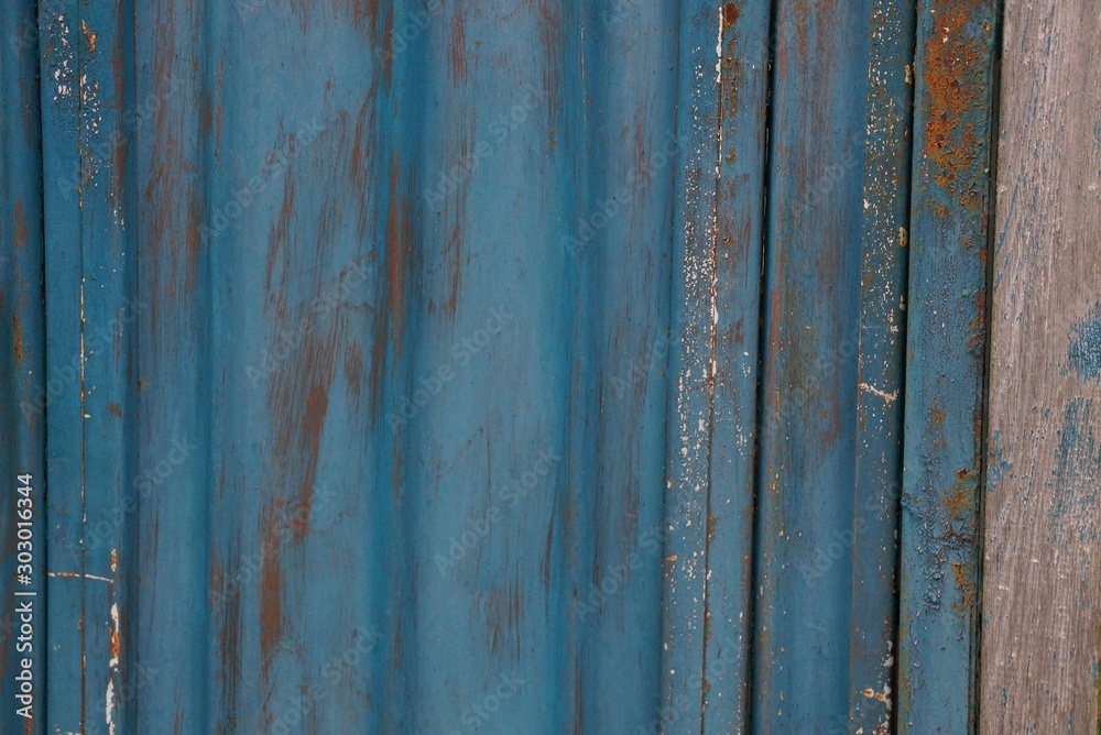 blue metal texture from an old dark shabby iron wall blue metal texture from an old dark shabby iron wall