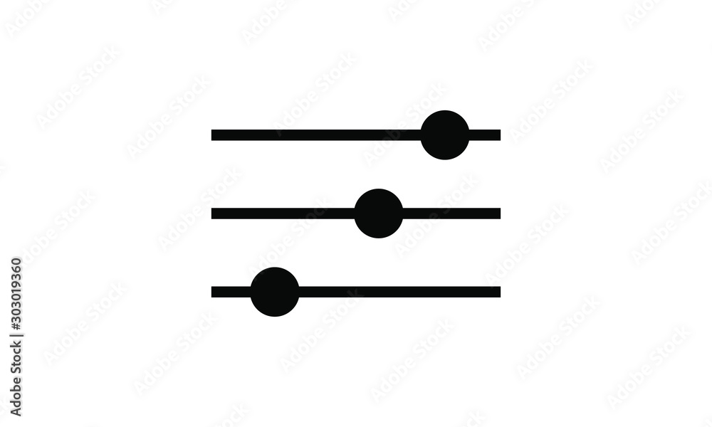 adjusment icon vector adjusment icon vector