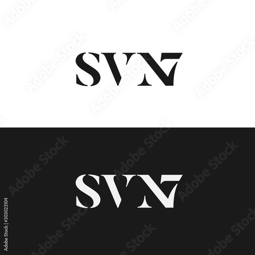 Number seven word logo design template elements. seven icon silhouette. Vector seven logo template