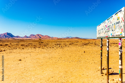 Fabuleux paysage de Namibie