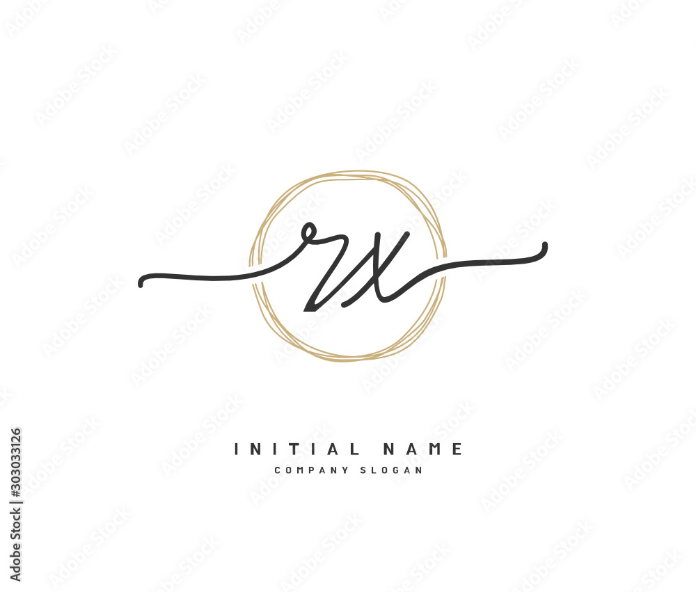 R X RX Beauty vector initial logo, handwriting logo of initial signature, wedding, fashion, jewerly, boutique, floral and botanical with creative template for any company or business. R X RX Beauty vector initial logo, handwriting logo of initial signature, wedding, fashion, jewerly, boutique, floral and botanical with creative template for any company or business.