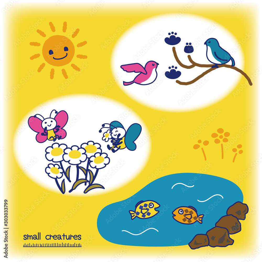 Fototapeta premium toilet_animals_set