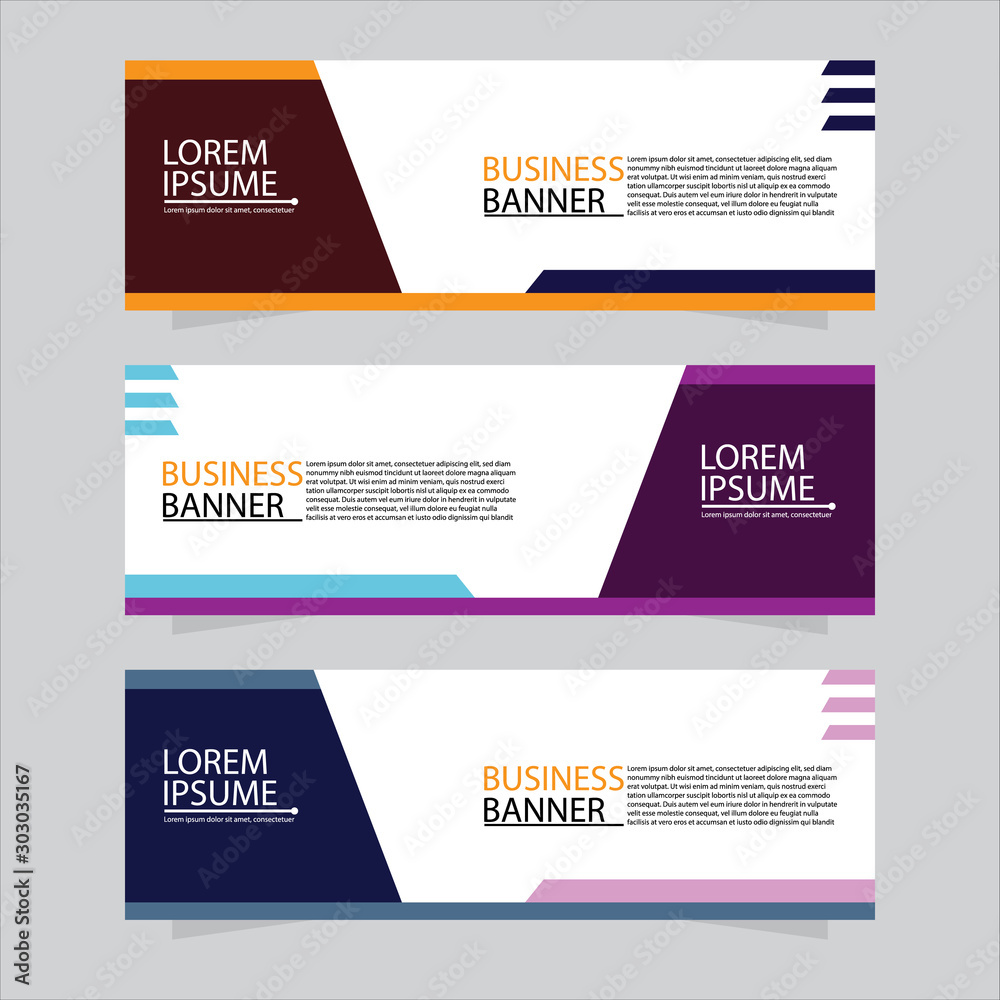 Vector abstract design web banner template. Web Design Elements - Header Design. Abstract geometric web banner template on grey background.Modern banner. Vector abstract design web banner template. Web Design Elements - Header Design. Abstract geometric web banner template on grey background.Modern banner.