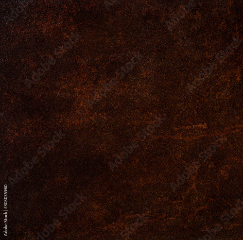 Dark orange brown granite texture with independent pattern.