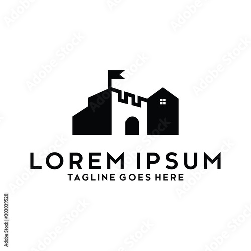 castle logo design inspiration