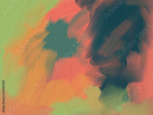 Abstract oill painted digital background  copy space