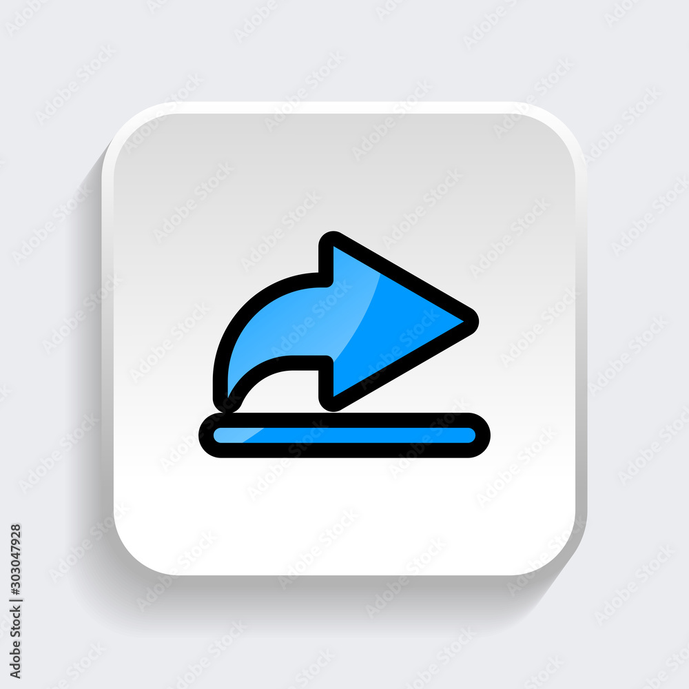 Share icon with trendy filled line style icon for web site design, logo, app, UI isolated on white background. vector illustration eps 10 Share icon with trendy filled line style icon for web site design, logo, app, UI isolated on white background. vector illustration eps 10