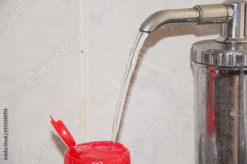 tap with water