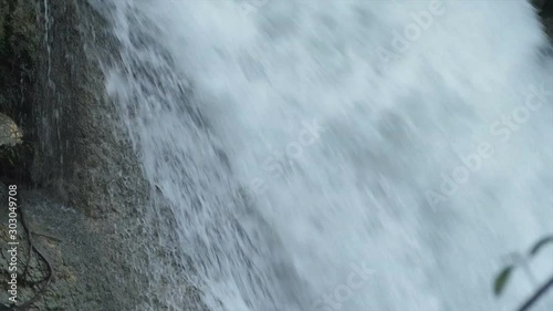 Kawasan Waterfalls close-up, Cebu Island, Philippines