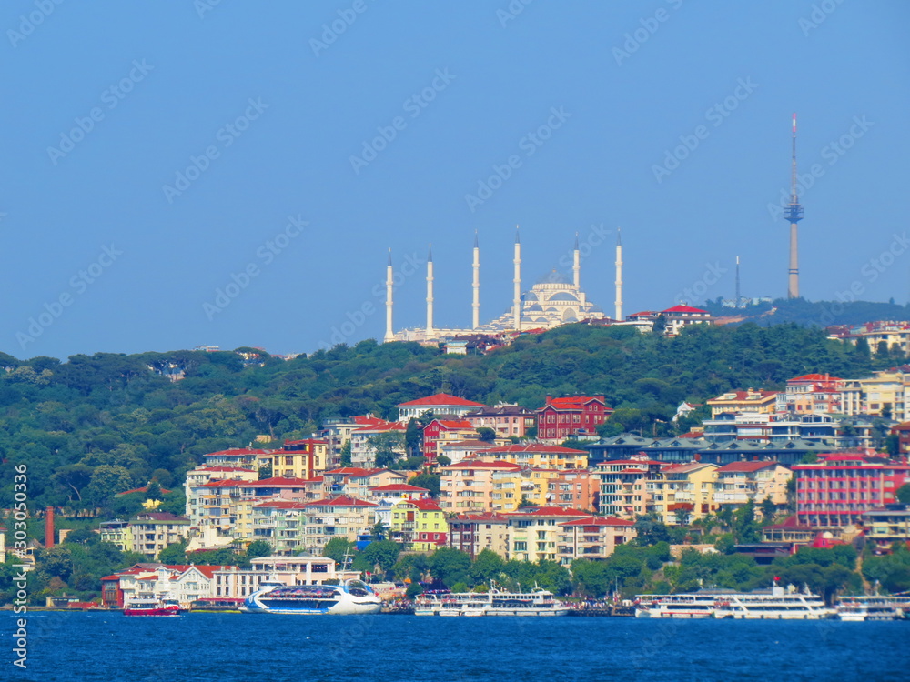 The City Of Istanbul. Bosporus The City Of Istanbul. Bosporus