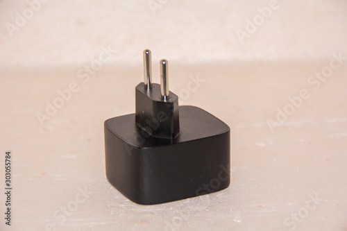 battery charger isolated on white background