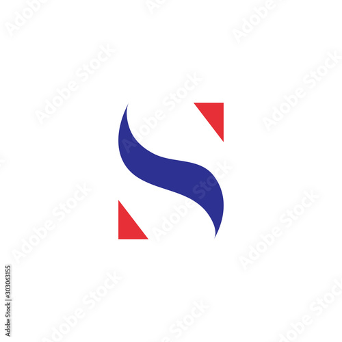 S Wave Logo Template vector symbol Free Download S Wave Logo Template vector symbol - GFXLoad