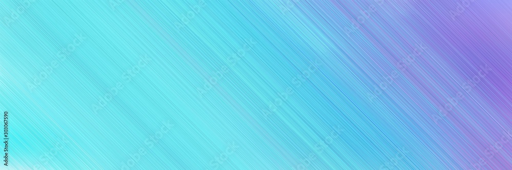 Fototapeta premium abstract digital banner background with sky blue, medium purple and corn flower blue colors and space for text and image