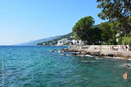 riviera di abbazia città croata