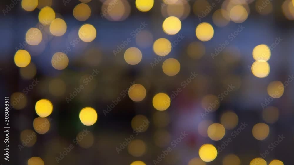 defocused christmas tree lights. christmas background