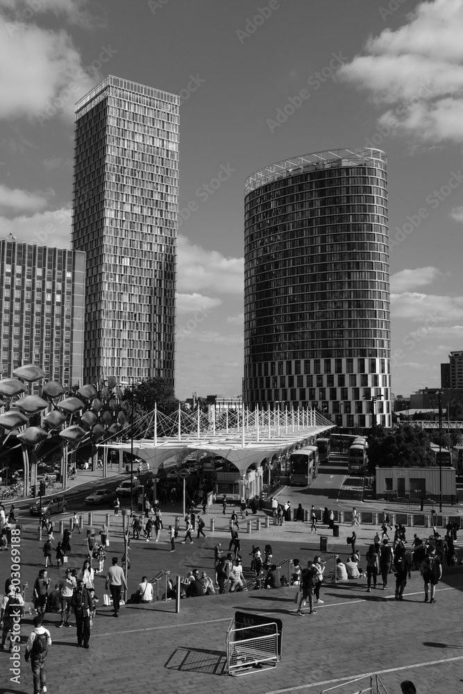 Obraz premium Busy streets of stratford, London