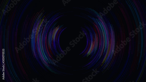 Boom sound wave abstract background