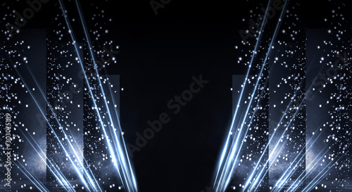 Empty dark abstract backgro...