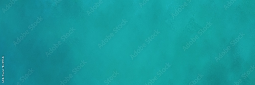 vintage abstract painted background with light sea green and teal colors and space for text or image. can be used as header or banner